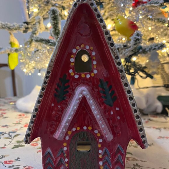 Anthropologie Nathalie Lete Christmas Holiday Village House - Picture 6 of 12